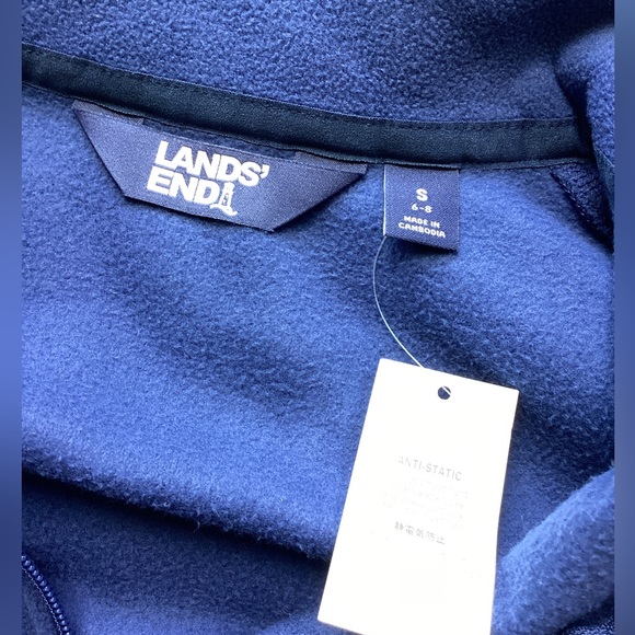 Land’s End Fleece Full Zip Jacket. B18 - Picture 9 of 14